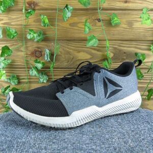 Reebok Hydrorush TR Men Sneaker Shoes Size 9 Medium‎ Black Fabric Lace Up